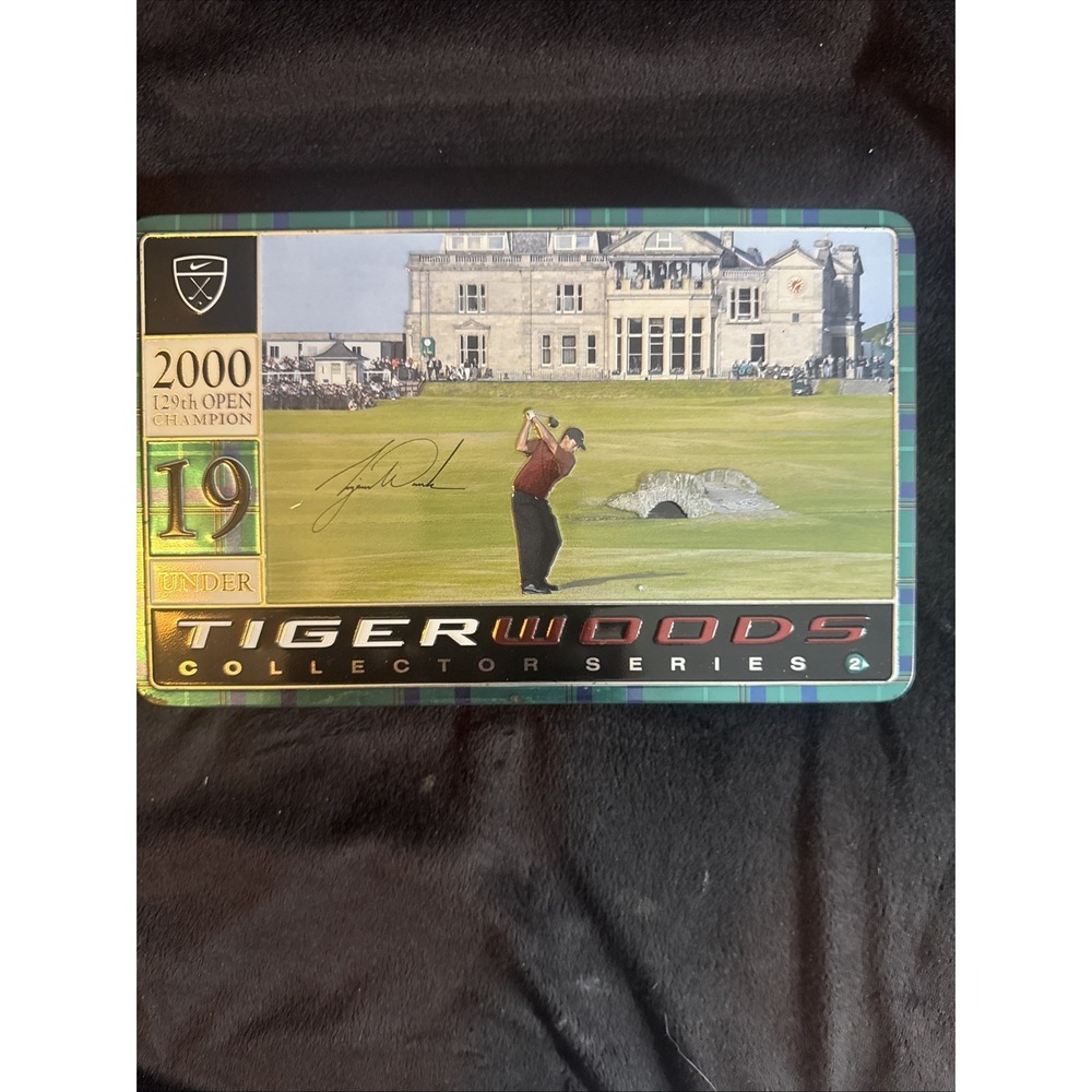 Tiger Woods Collector Series 2 2000 Open‎ Champion Golf Ball 19 Under - Mint